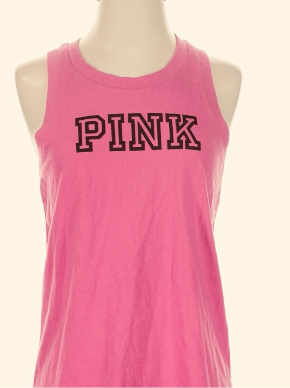 VS PINK 🩷 Logo Tank Open Back